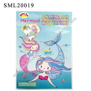 Coloring And Activity Book With Tattoos - SML21019