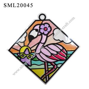 Flamingo Sun Catcher Sticker Kit - SML20045